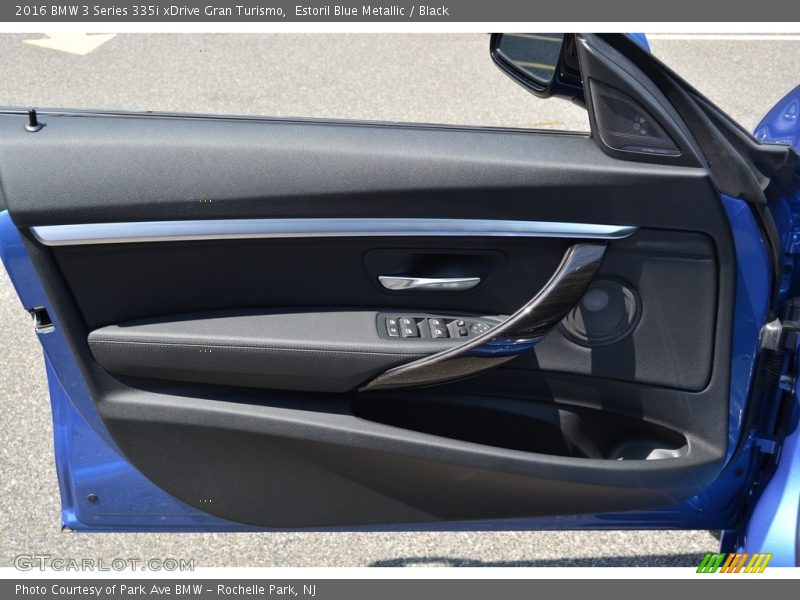 Estoril Blue Metallic / Black 2016 BMW 3 Series 335i xDrive Gran Turismo