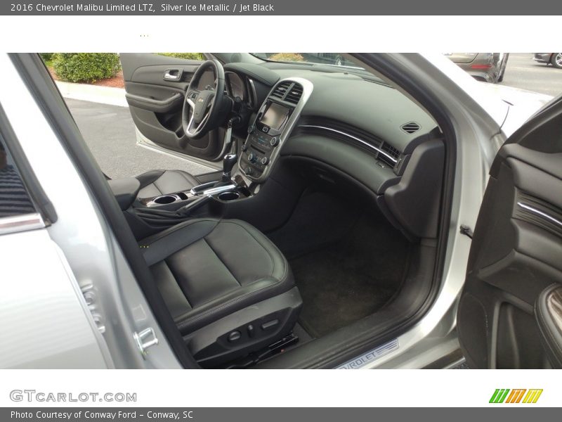 Silver Ice Metallic / Jet Black 2016 Chevrolet Malibu Limited LTZ
