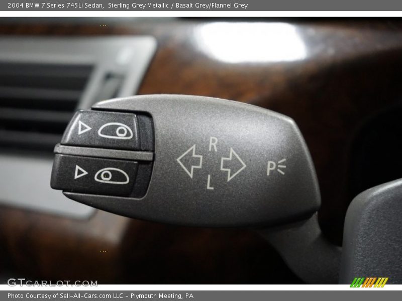 Sterling Grey Metallic / Basalt Grey/Flannel Grey 2004 BMW 7 Series 745Li Sedan