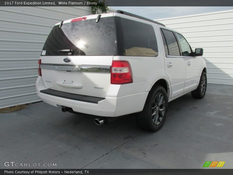 White Platinum / Ebony 2017 Ford Expedition Limited
