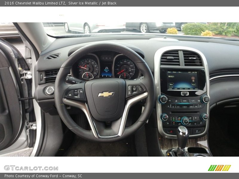 Silver Ice Metallic / Jet Black 2016 Chevrolet Malibu Limited LTZ