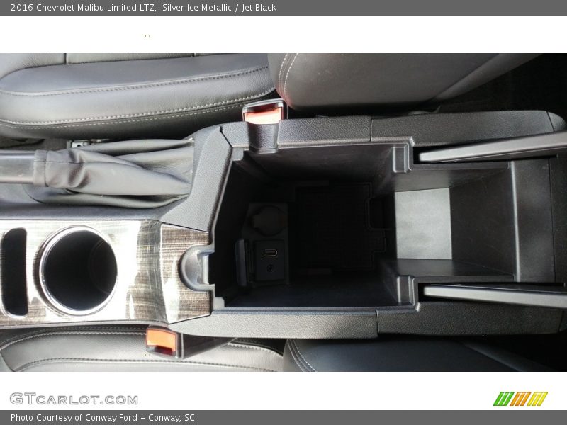 Silver Ice Metallic / Jet Black 2016 Chevrolet Malibu Limited LTZ