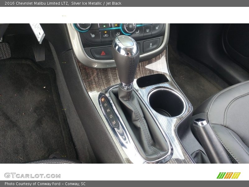 Silver Ice Metallic / Jet Black 2016 Chevrolet Malibu Limited LTZ