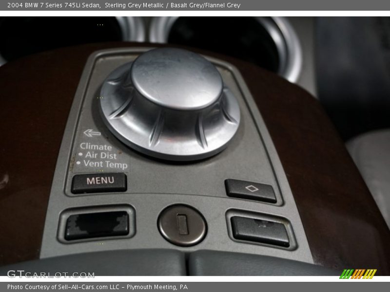 Sterling Grey Metallic / Basalt Grey/Flannel Grey 2004 BMW 7 Series 745Li Sedan