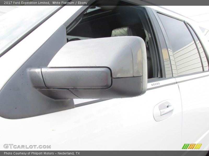 White Platinum / Ebony 2017 Ford Expedition Limited