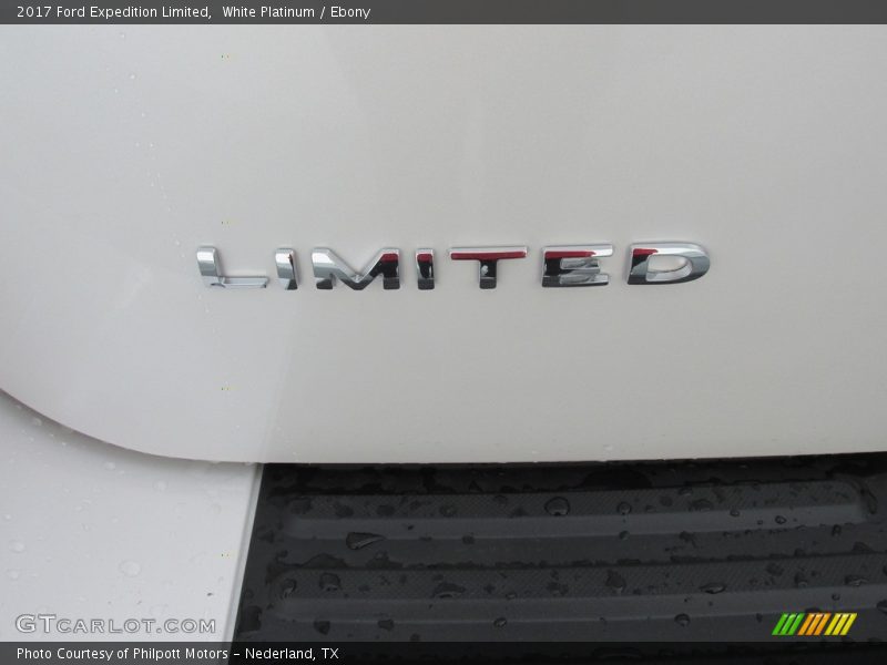 White Platinum / Ebony 2017 Ford Expedition Limited