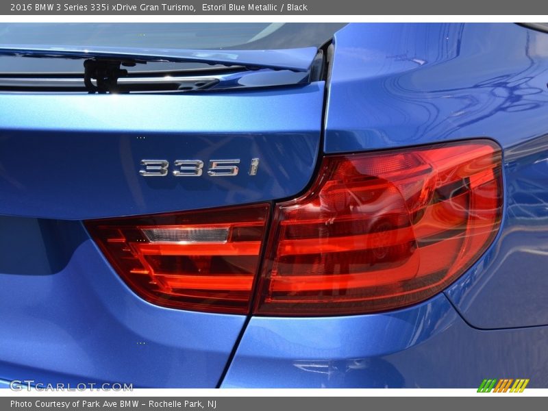 Estoril Blue Metallic / Black 2016 BMW 3 Series 335i xDrive Gran Turismo