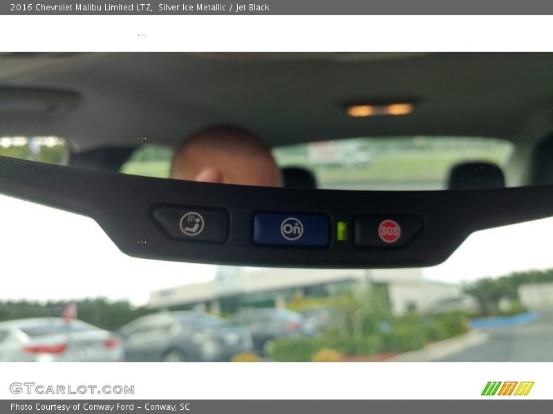 Silver Ice Metallic / Jet Black 2016 Chevrolet Malibu Limited LTZ