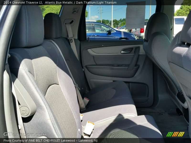 Atlantis Blue Metallic / Dark Titanium/Light Titanium 2014 Chevrolet Traverse LS