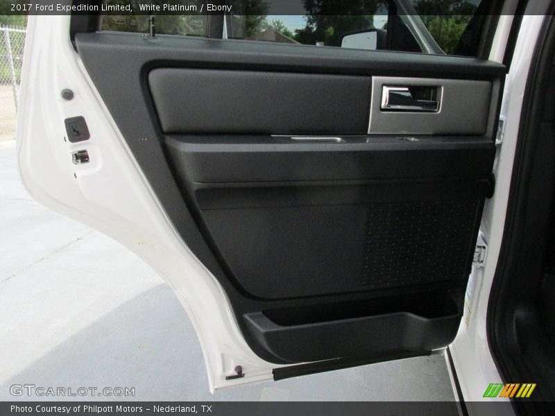 White Platinum / Ebony 2017 Ford Expedition Limited