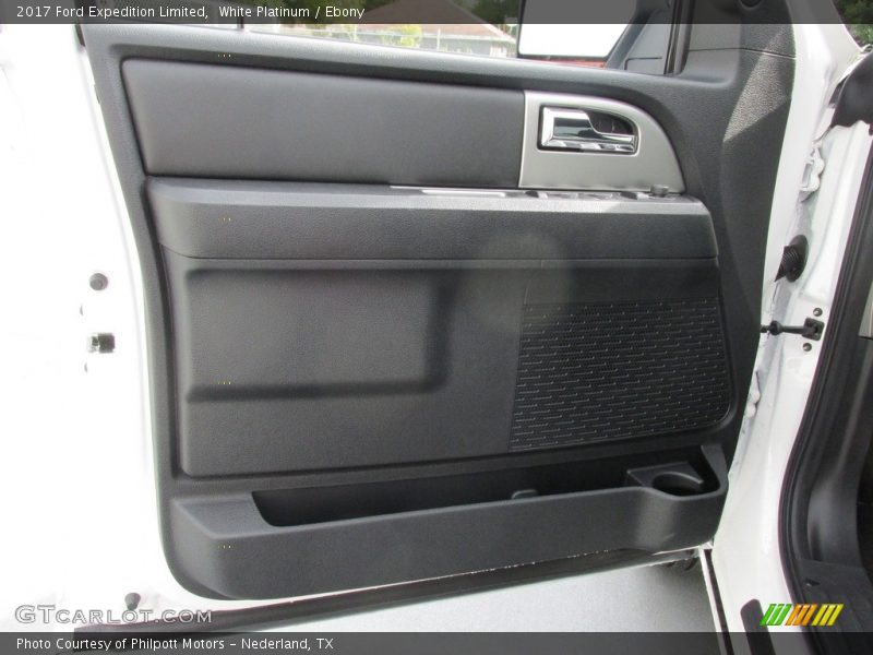 White Platinum / Ebony 2017 Ford Expedition Limited