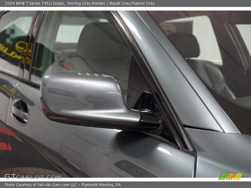 Sterling Grey Metallic / Basalt Grey/Flannel Grey 2004 BMW 7 Series 745Li Sedan