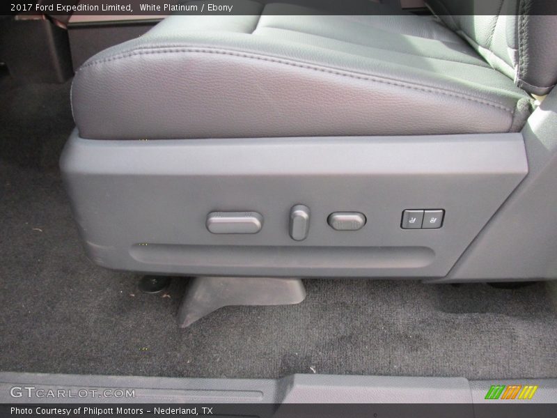 White Platinum / Ebony 2017 Ford Expedition Limited