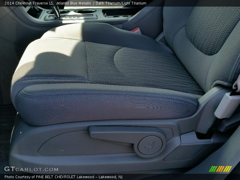 Atlantis Blue Metallic / Dark Titanium/Light Titanium 2014 Chevrolet Traverse LS
