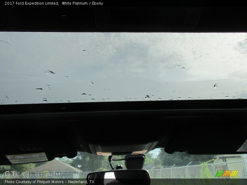 White Platinum / Ebony 2017 Ford Expedition Limited