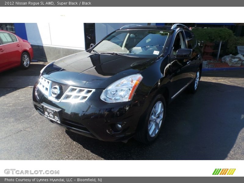 Super Black / Black 2012 Nissan Rogue SL AWD