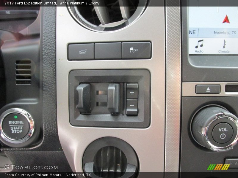Controls of 2017 Expedition Limited