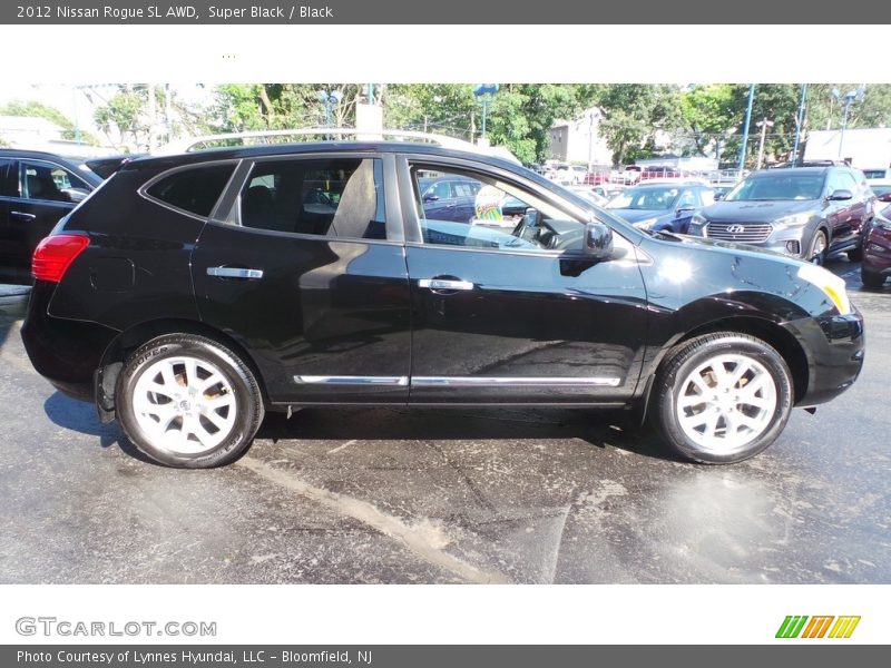 Super Black / Black 2012 Nissan Rogue SL AWD