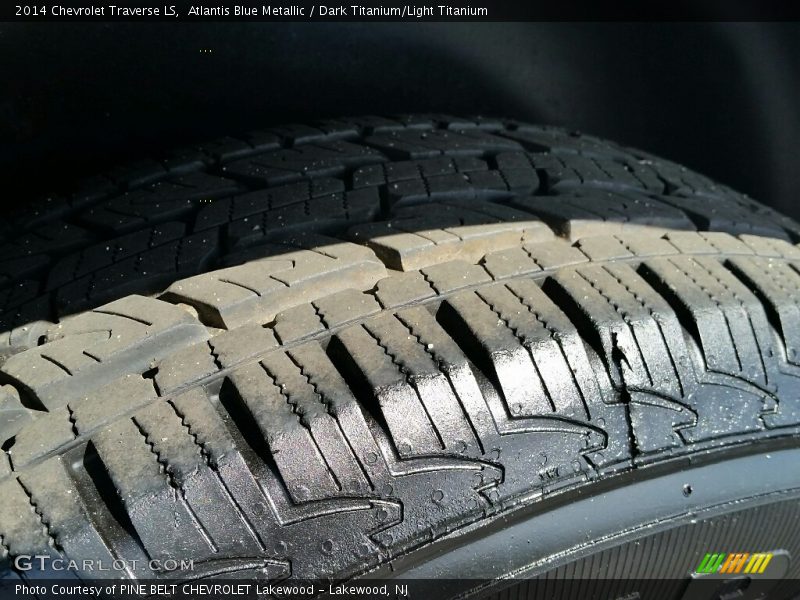 Atlantis Blue Metallic / Dark Titanium/Light Titanium 2014 Chevrolet Traverse LS
