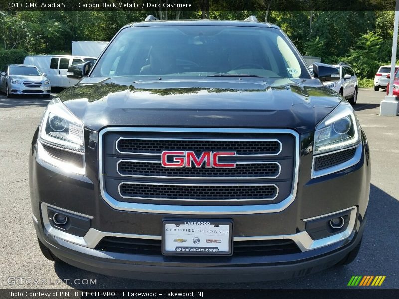 Carbon Black Metallic / Dark Cashmere 2013 GMC Acadia SLT