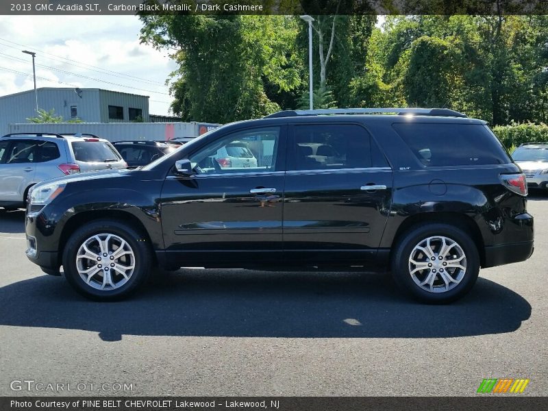 Carbon Black Metallic / Dark Cashmere 2013 GMC Acadia SLT
