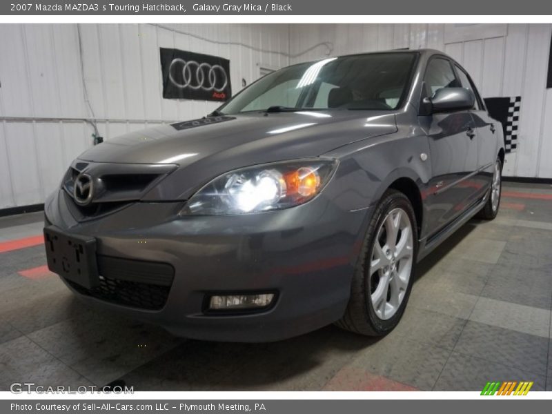 Galaxy Gray Mica / Black 2007 Mazda MAZDA3 s Touring Hatchback
