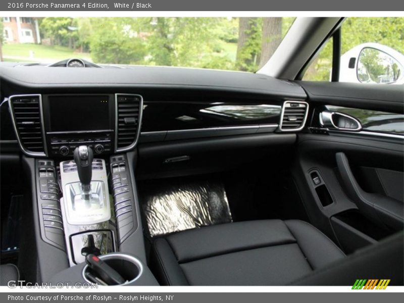 White / Black 2016 Porsche Panamera 4 Edition