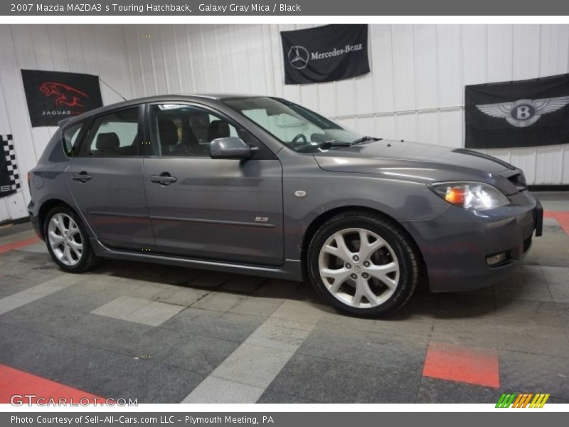 Galaxy Gray Mica / Black 2007 Mazda MAZDA3 s Touring Hatchback