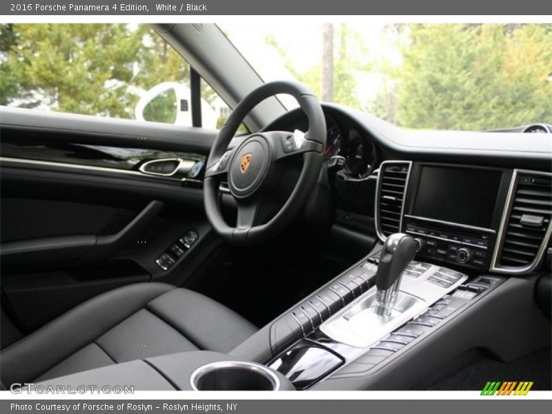 White / Black 2016 Porsche Panamera 4 Edition