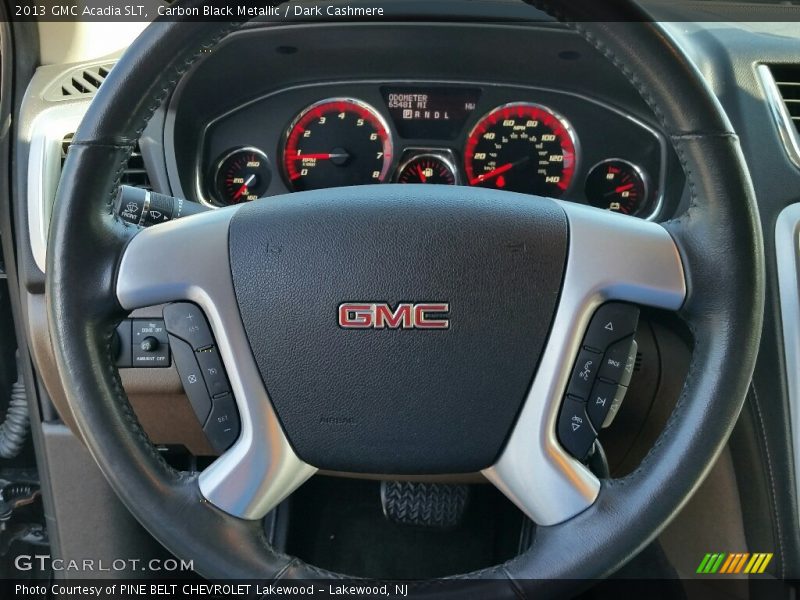Carbon Black Metallic / Dark Cashmere 2013 GMC Acadia SLT