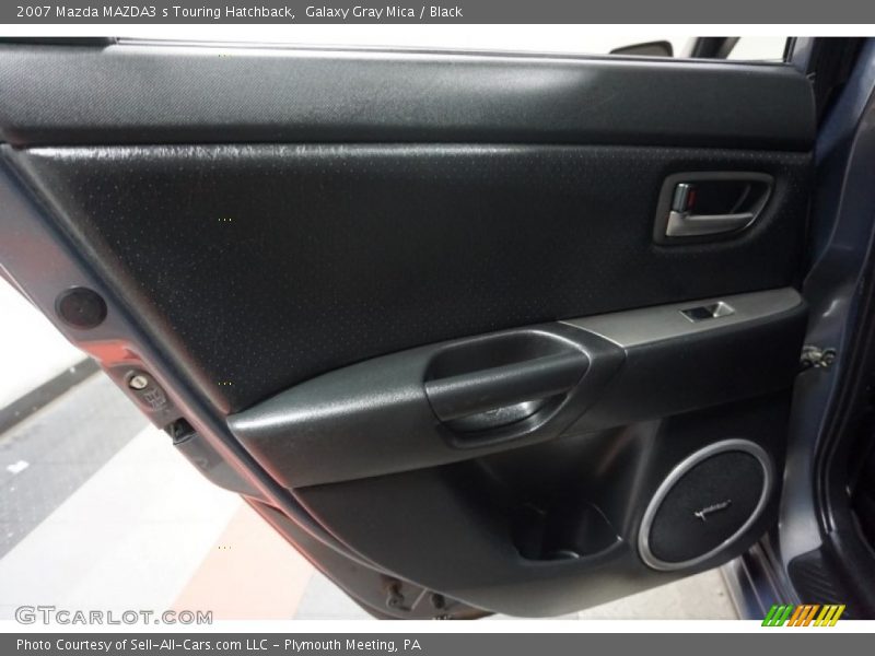 Galaxy Gray Mica / Black 2007 Mazda MAZDA3 s Touring Hatchback
