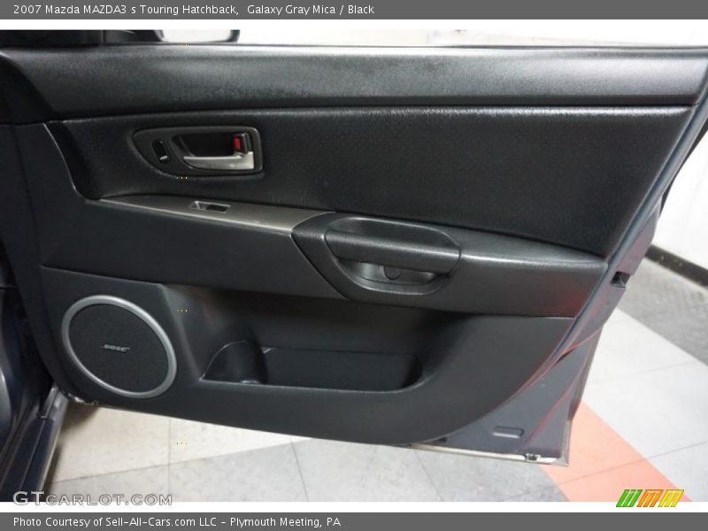 Galaxy Gray Mica / Black 2007 Mazda MAZDA3 s Touring Hatchback