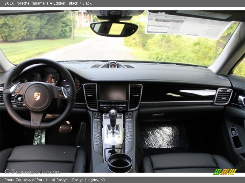 Black / Black 2016 Porsche Panamera 4 Edition