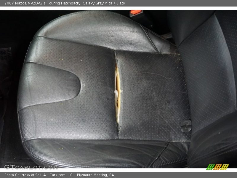 Galaxy Gray Mica / Black 2007 Mazda MAZDA3 s Touring Hatchback