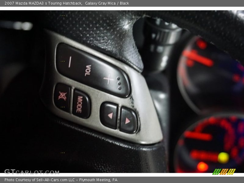 Galaxy Gray Mica / Black 2007 Mazda MAZDA3 s Touring Hatchback