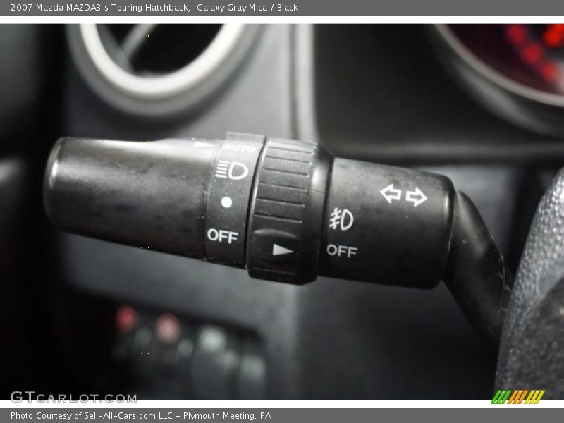 Galaxy Gray Mica / Black 2007 Mazda MAZDA3 s Touring Hatchback