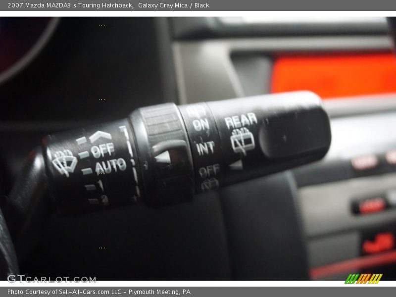Galaxy Gray Mica / Black 2007 Mazda MAZDA3 s Touring Hatchback