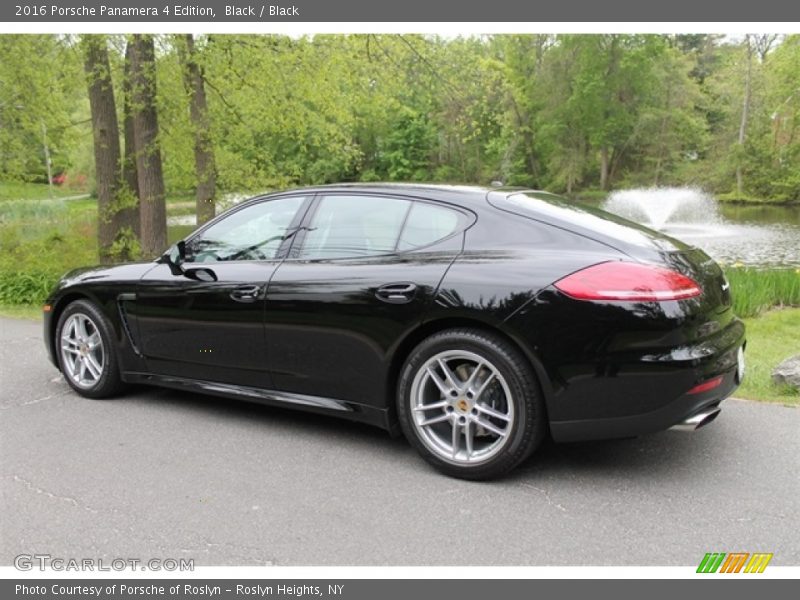 Black / Black 2016 Porsche Panamera 4 Edition