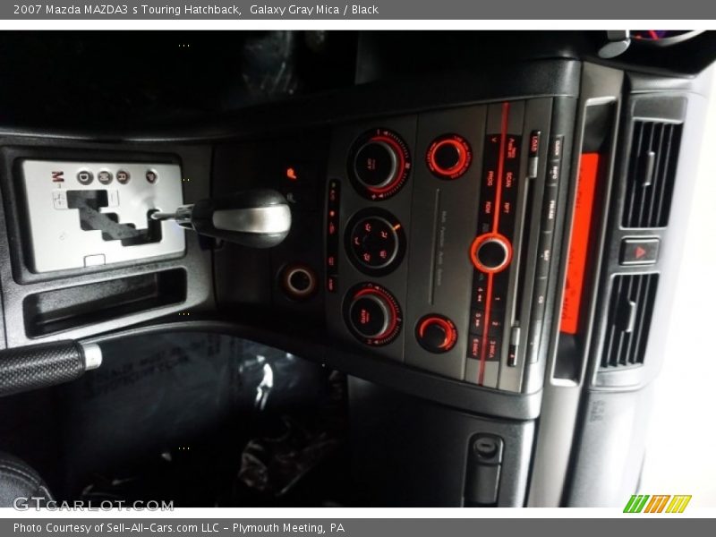 Galaxy Gray Mica / Black 2007 Mazda MAZDA3 s Touring Hatchback