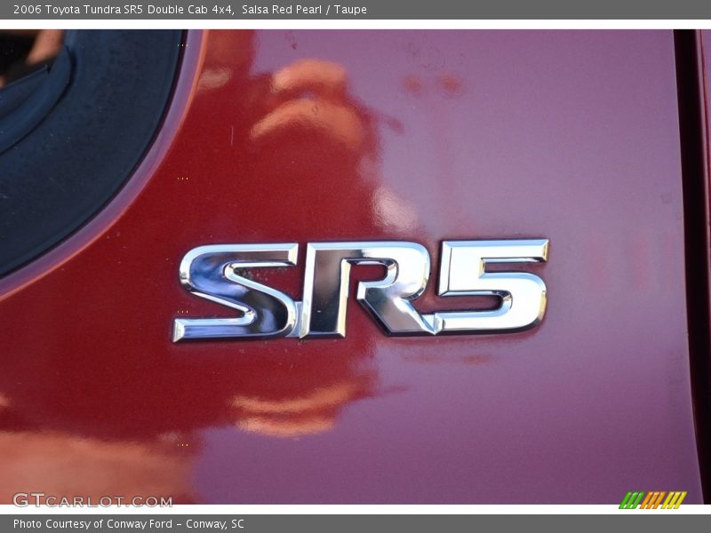 Salsa Red Pearl / Taupe 2006 Toyota Tundra SR5 Double Cab 4x4