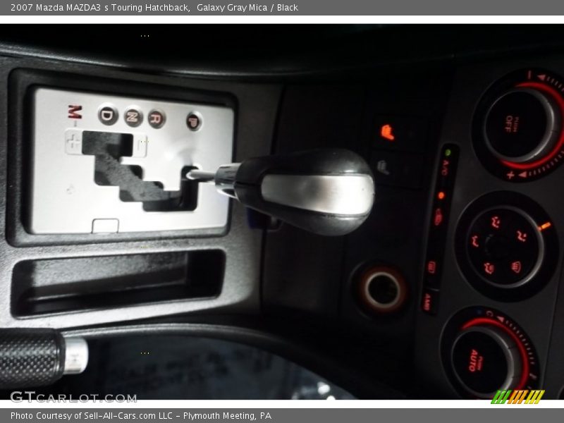 Galaxy Gray Mica / Black 2007 Mazda MAZDA3 s Touring Hatchback