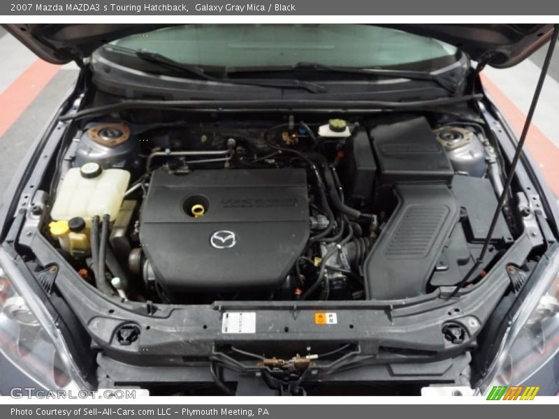 Galaxy Gray Mica / Black 2007 Mazda MAZDA3 s Touring Hatchback