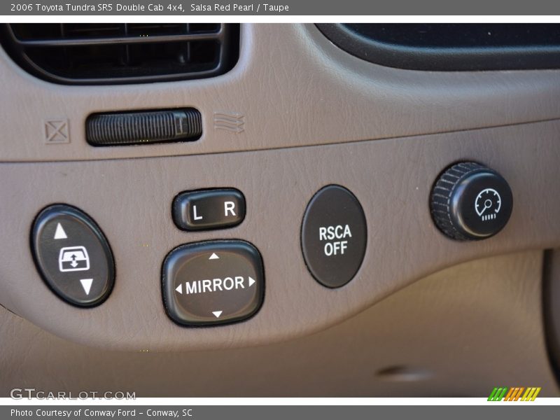 Salsa Red Pearl / Taupe 2006 Toyota Tundra SR5 Double Cab 4x4