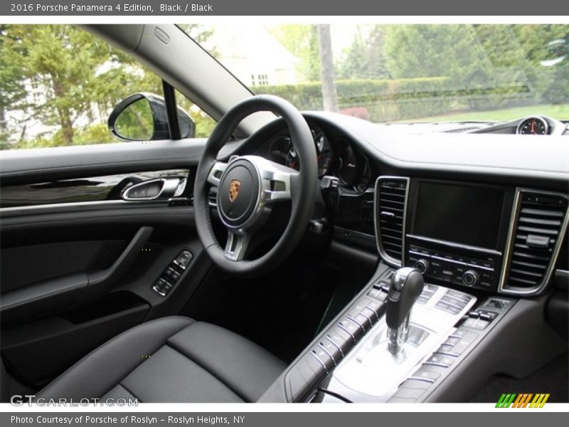 Black / Black 2016 Porsche Panamera 4 Edition