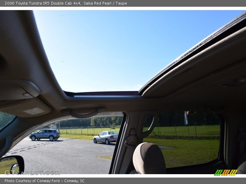 Salsa Red Pearl / Taupe 2006 Toyota Tundra SR5 Double Cab 4x4