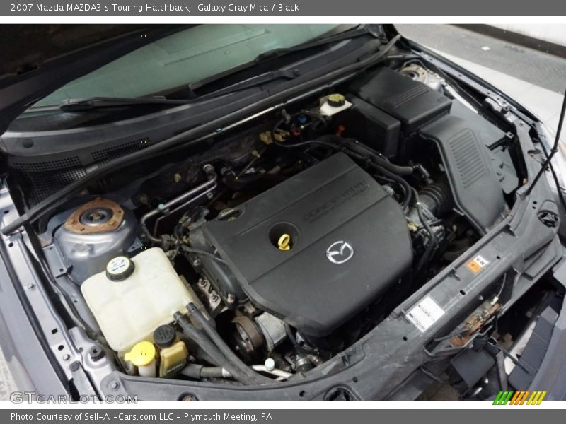 Galaxy Gray Mica / Black 2007 Mazda MAZDA3 s Touring Hatchback