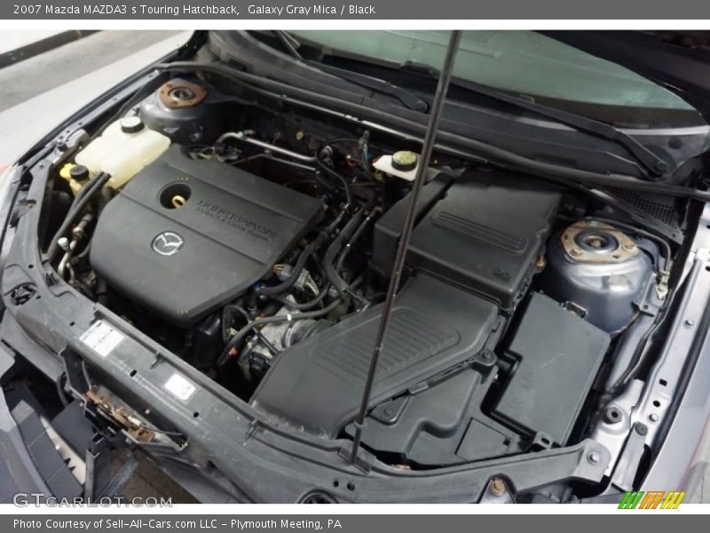 Galaxy Gray Mica / Black 2007 Mazda MAZDA3 s Touring Hatchback