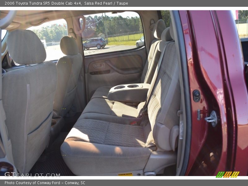 Salsa Red Pearl / Taupe 2006 Toyota Tundra SR5 Double Cab 4x4