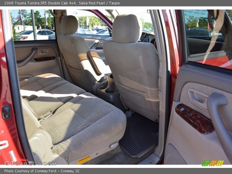 Salsa Red Pearl / Taupe 2006 Toyota Tundra SR5 Double Cab 4x4