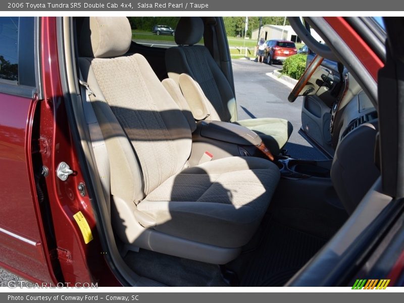 Salsa Red Pearl / Taupe 2006 Toyota Tundra SR5 Double Cab 4x4